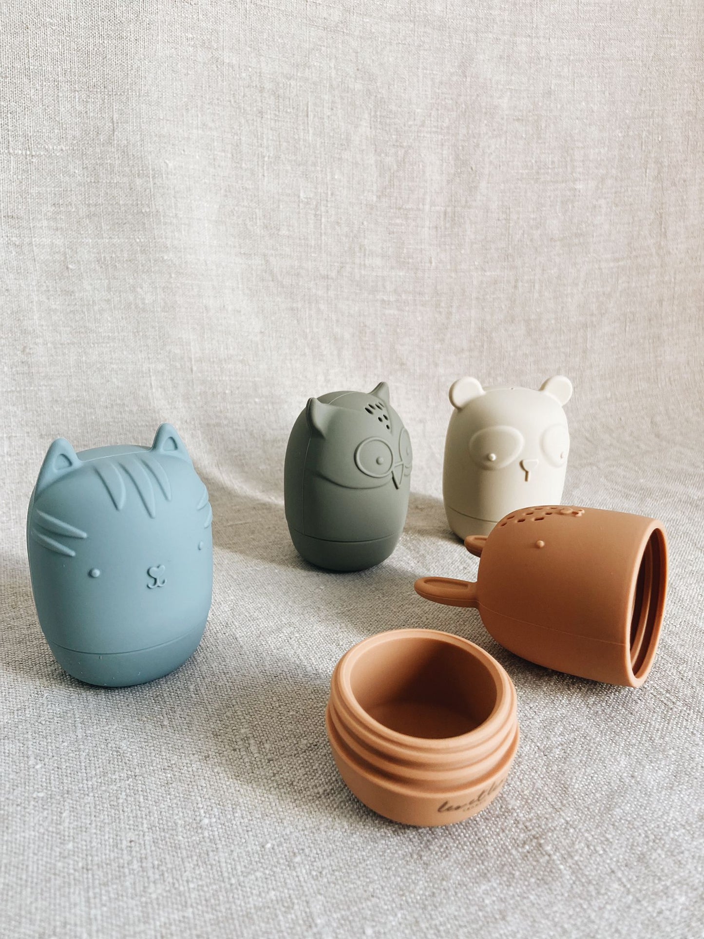 Bath Toy, Couleur: Naturel, Set of 4