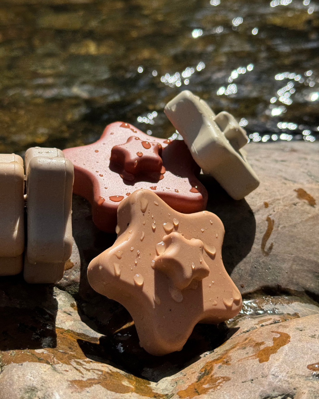 Star Stacker, Etoiles à empiler, Nude, Beige