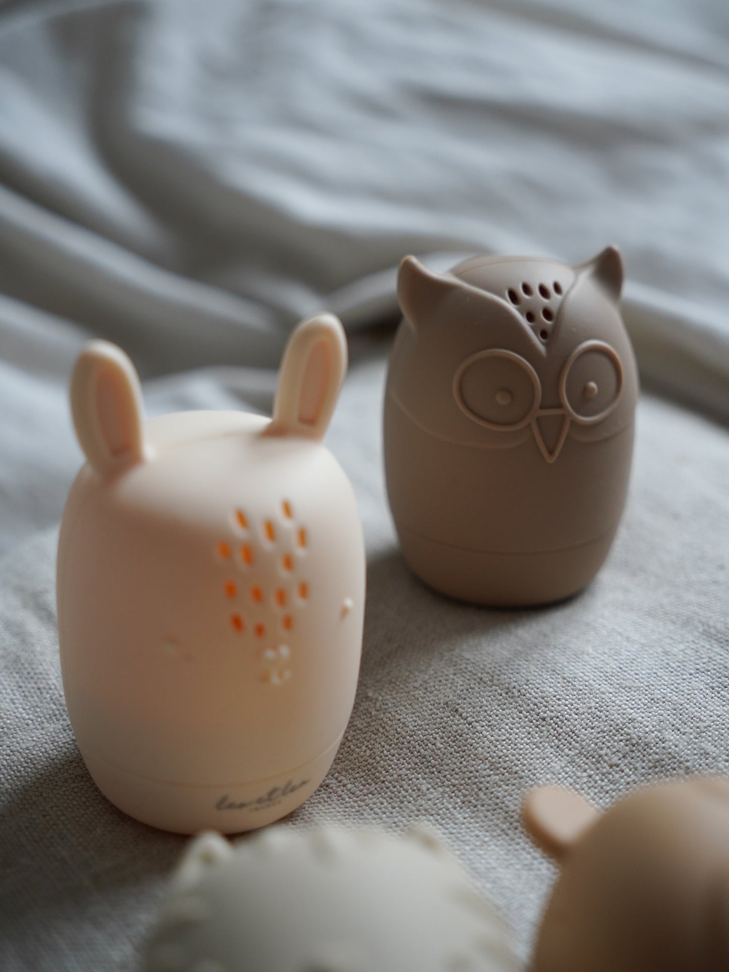 Jouet de bain, beige, lot de 4