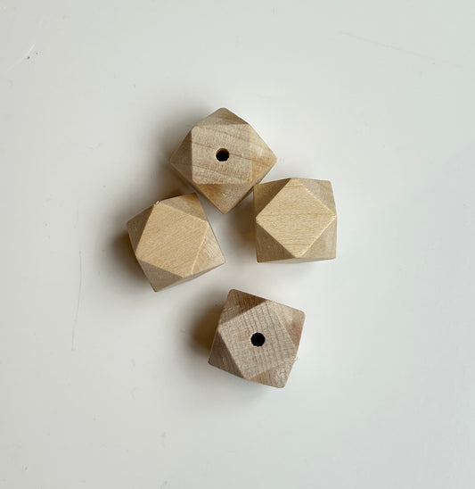 Hexagone en bois naturel - 20 mm (lot de 500pcs)