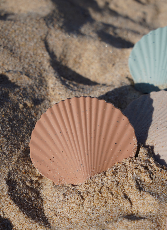 Hochet de Dentition 'Coquillage', Marron, Earth