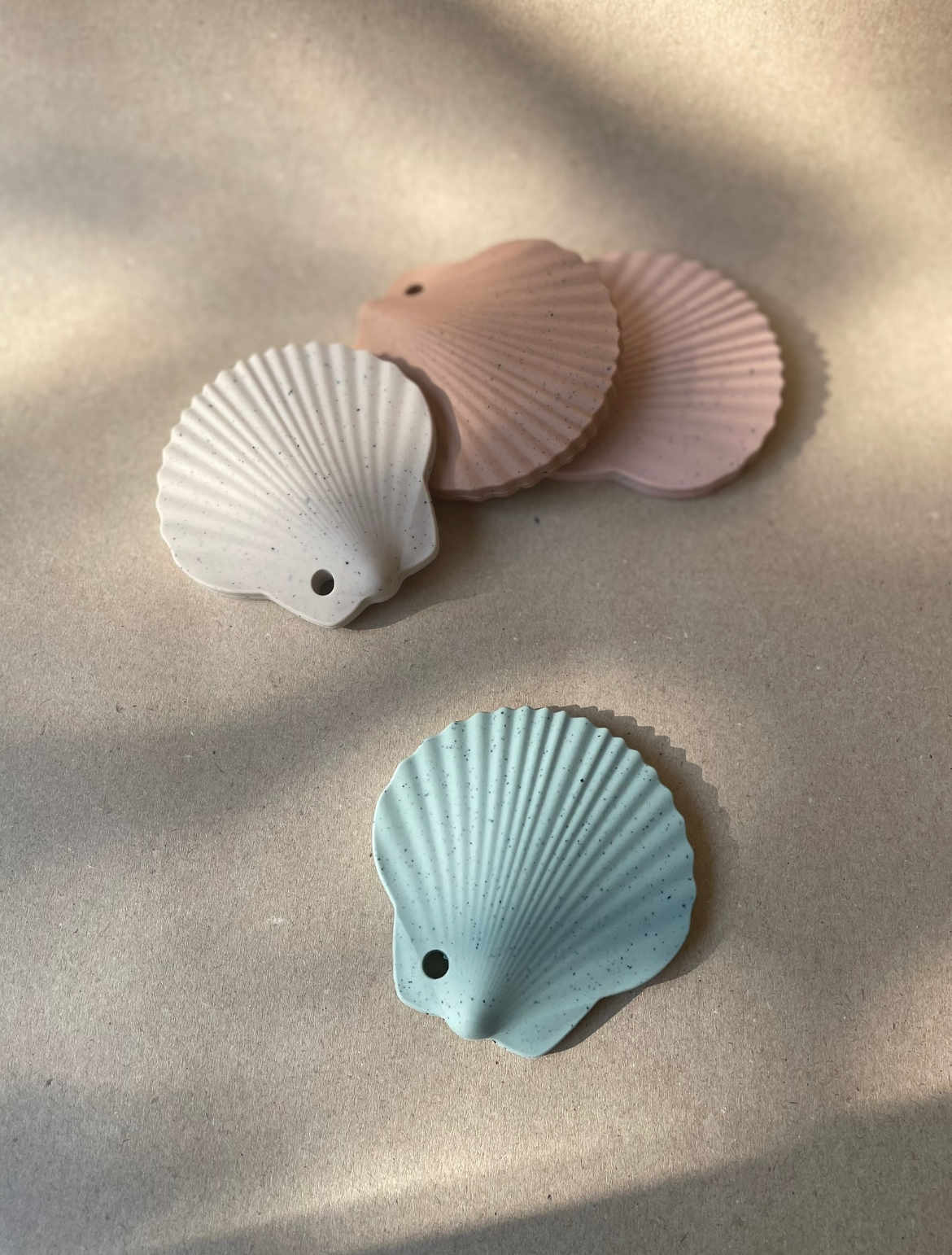 Hochet de Dentition 'Coquillage', Bleu, Mermaid