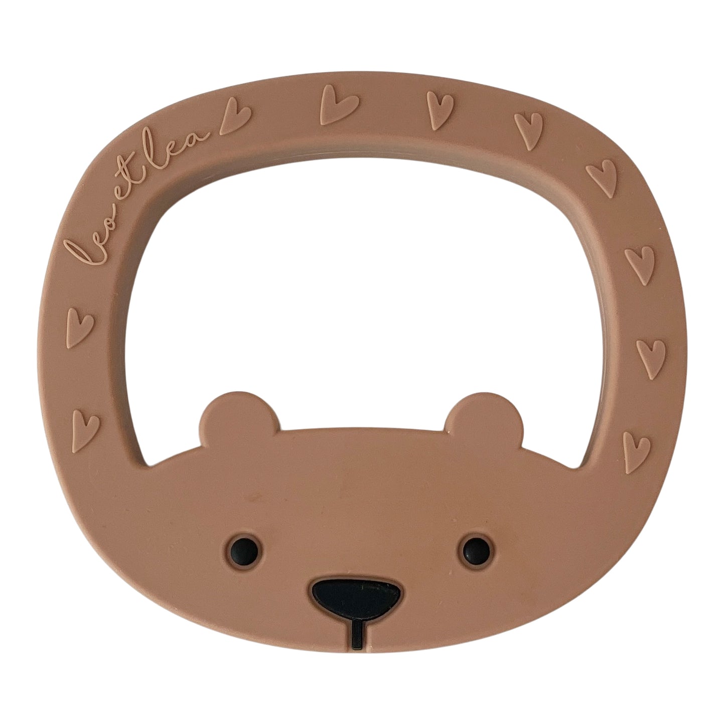 Hochet de Dentition 'Petit Ours', Marron, Earth