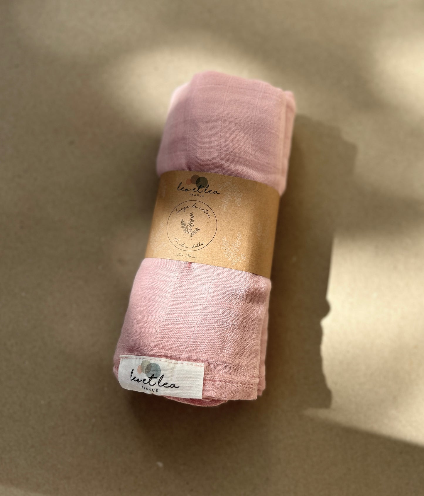 Lange de coton, Rose