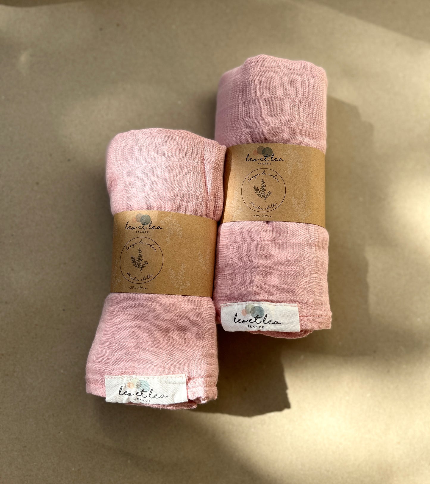 Lange de coton, Rose