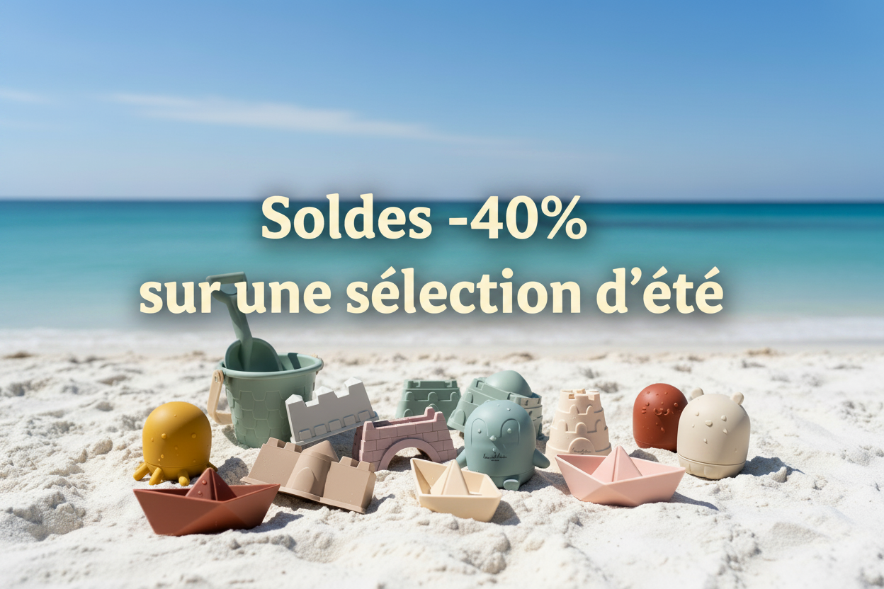 Bannière Soldes -40% été