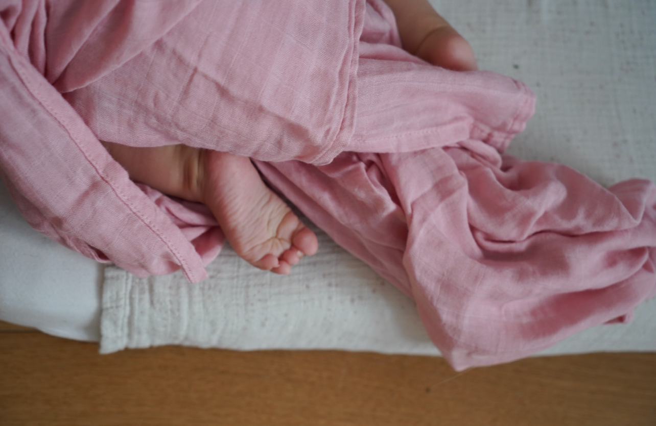 Lange de coton, Rose