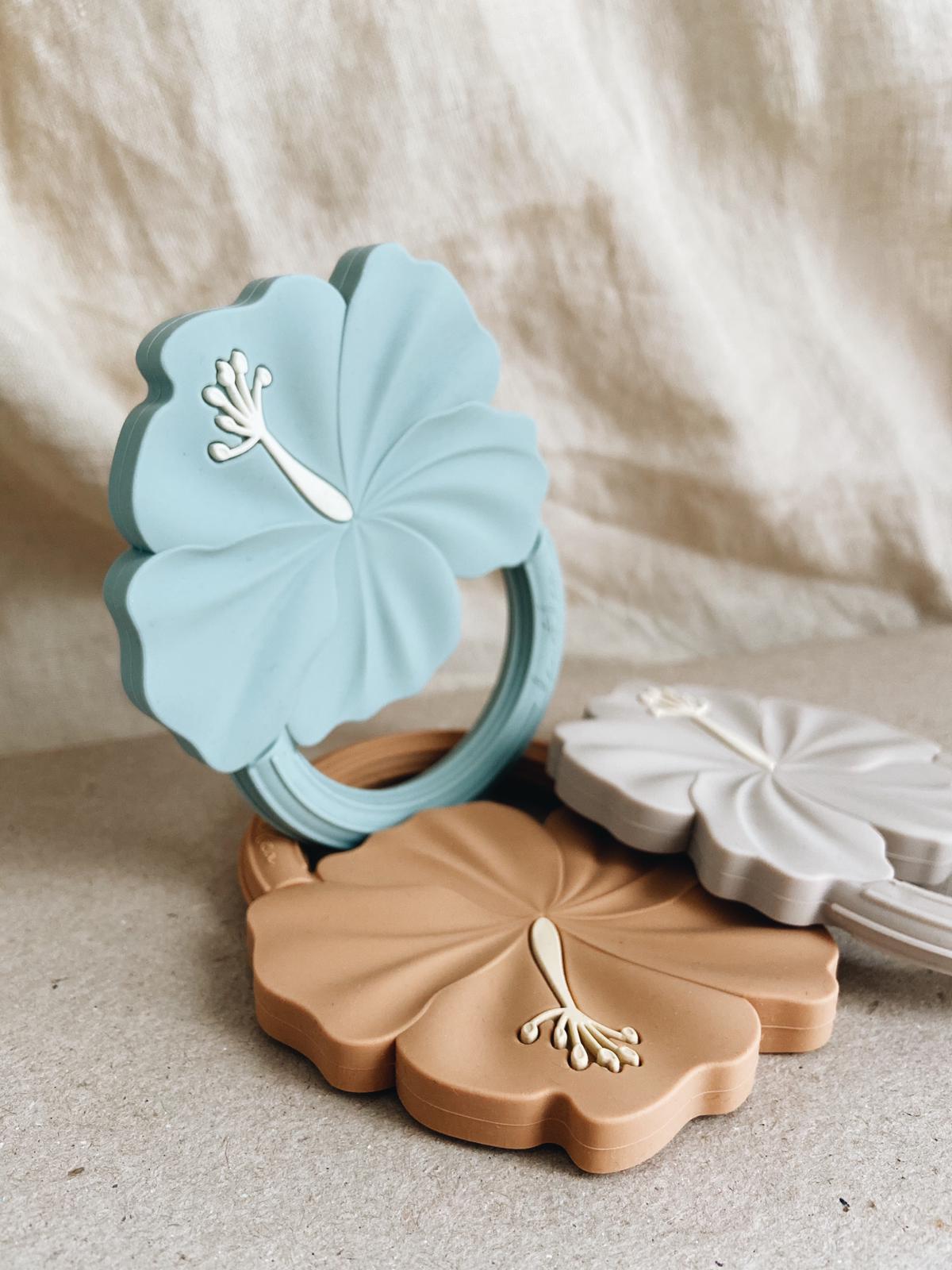 Hochet de Dentition 'Hibiscus', Bleu, Mermaid