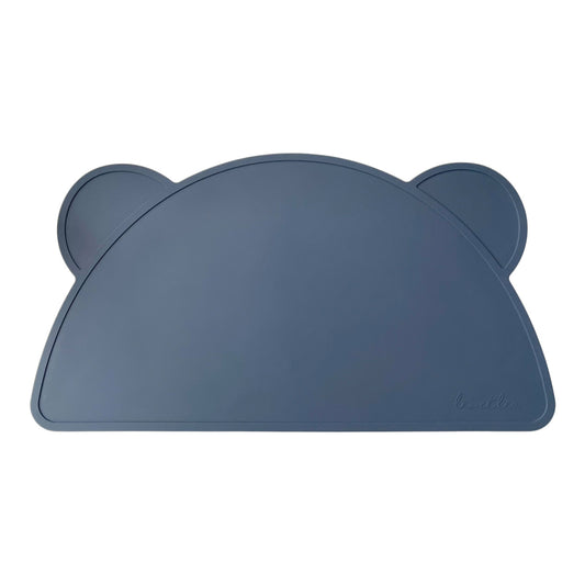 Set de table 'Ours', Bleu foncé