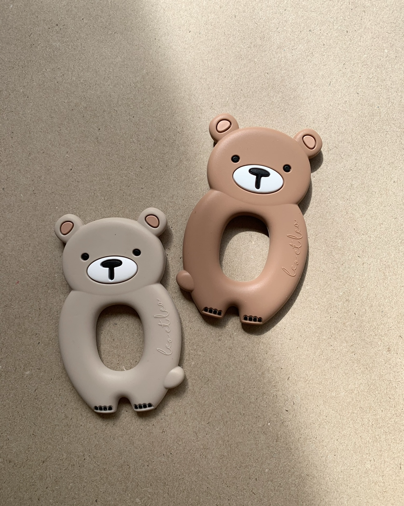 Big Bear Teether, Beige