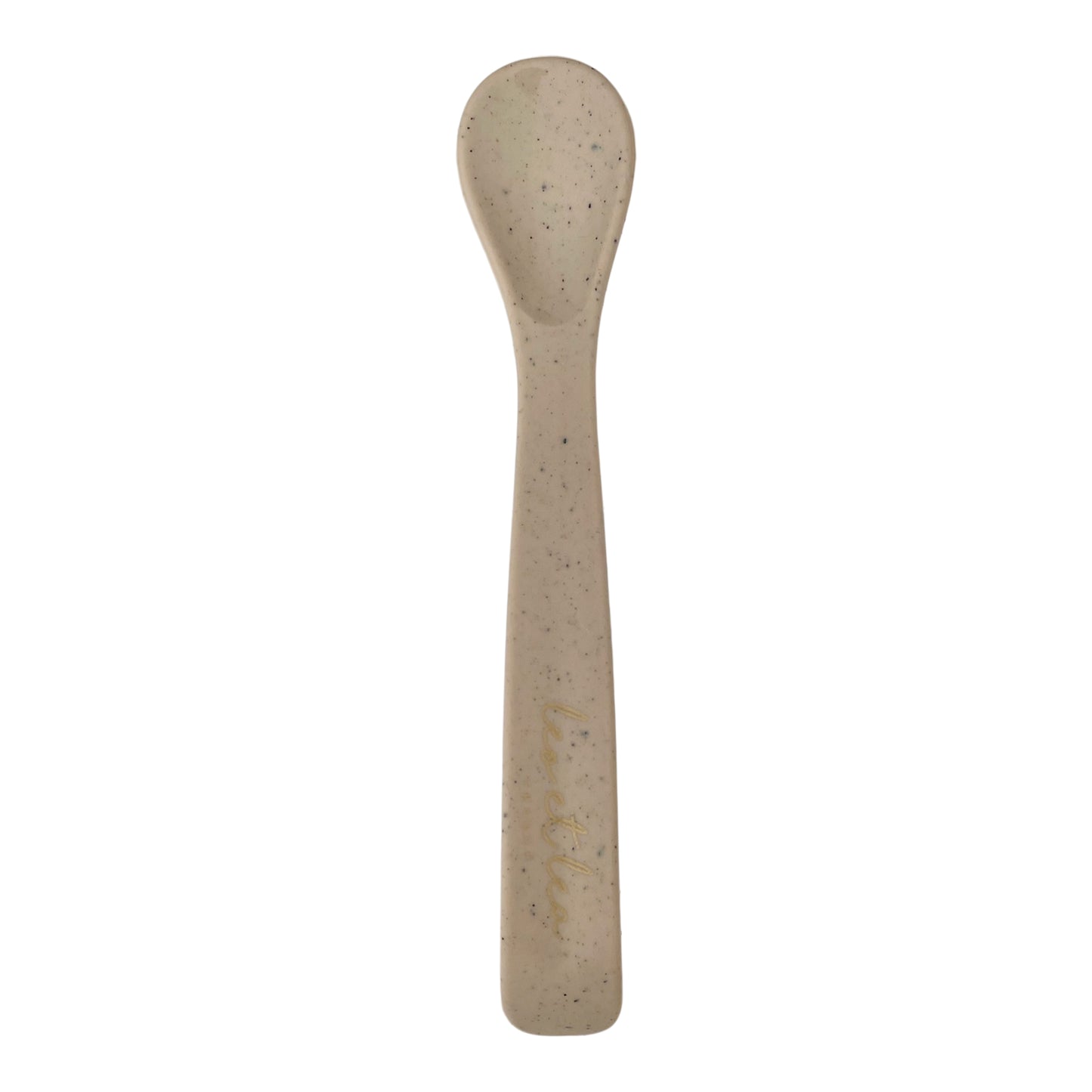 Cuillère en silicone, Beige moucheté, Shell Beige