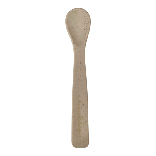 Cuillère en silicone, Beige moucheté, Shell Beige