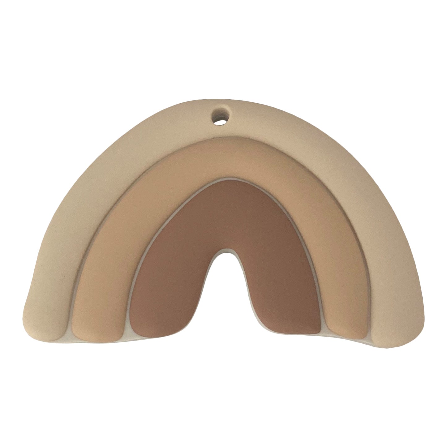 Hochet de Dentition 'Arc-en-ciel', Beige