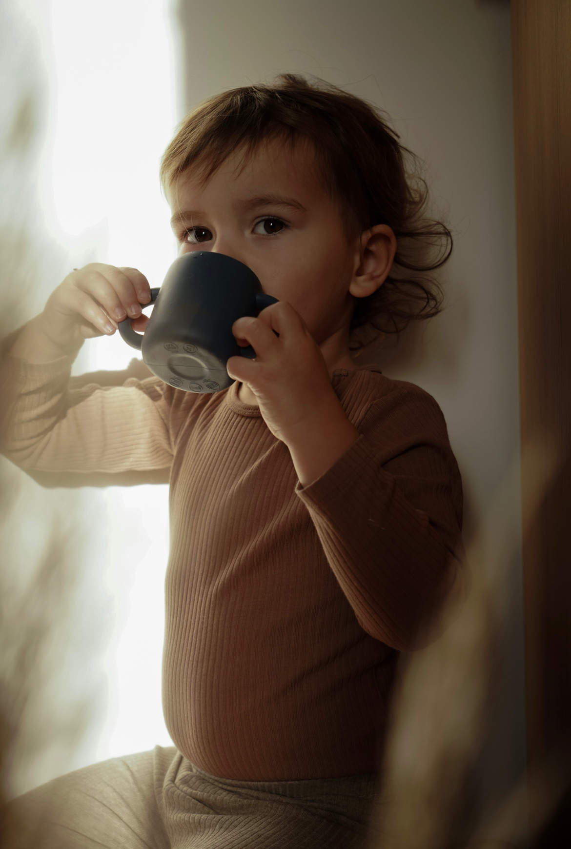 Silicone Cup, Deep Blue