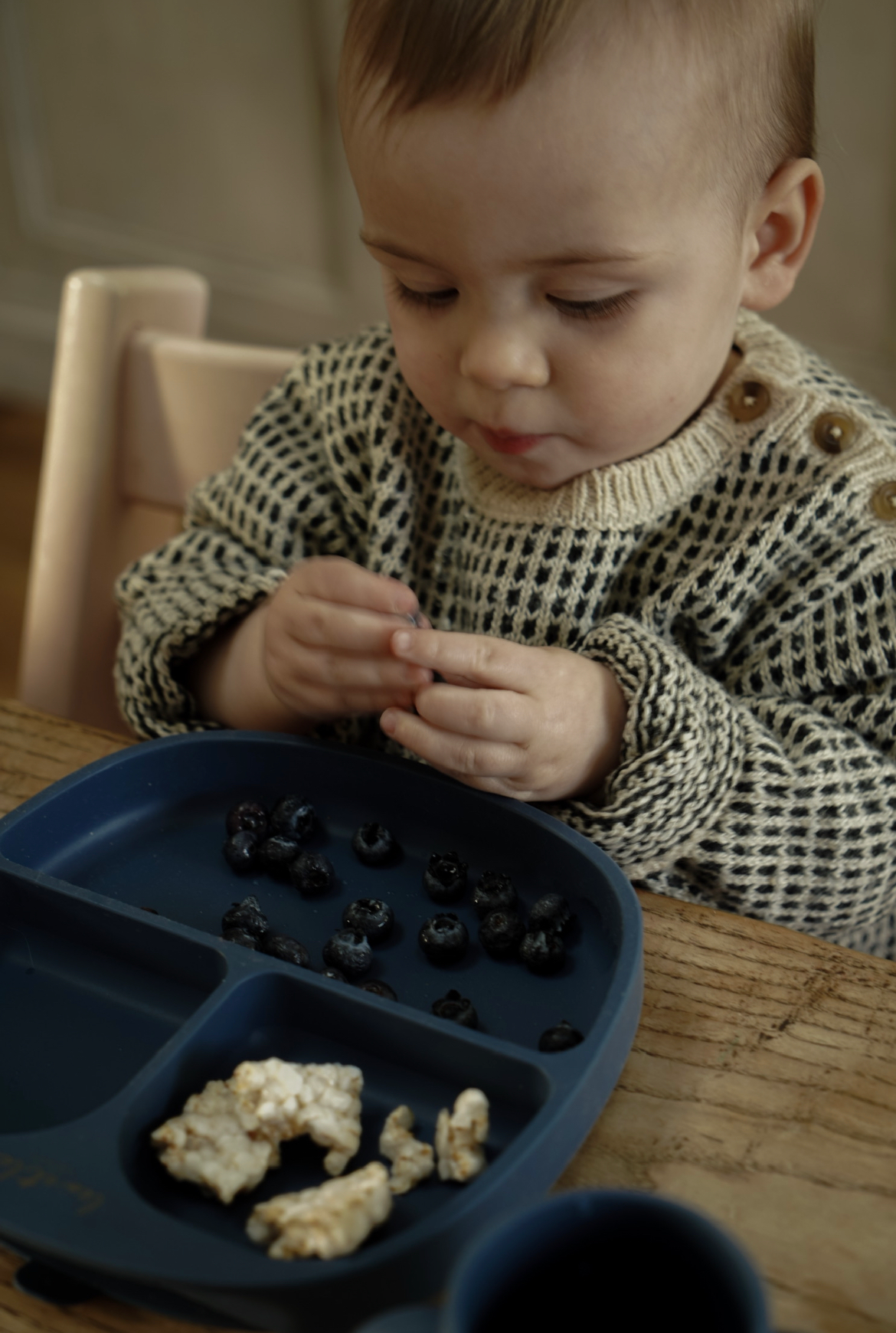Silicone Cup, Deep Blue